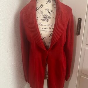 Women's Red Sweater
